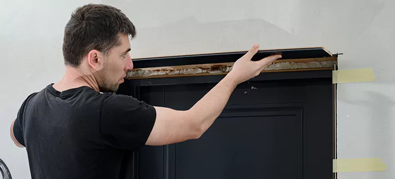 Wood Door Hole Repair in Melbourne, FL
