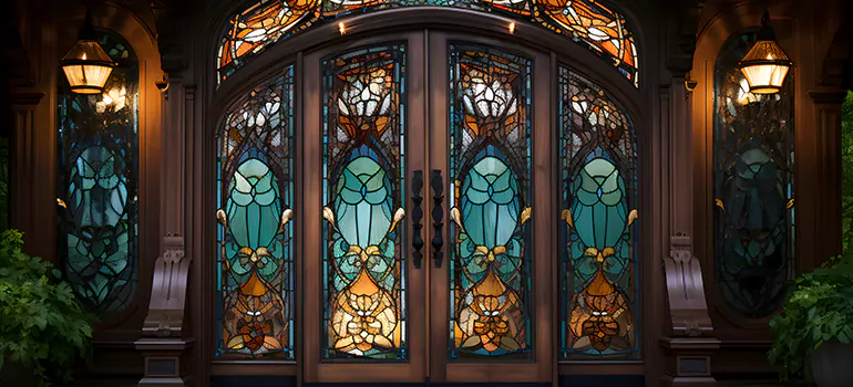 Wrought Iron Storm Door in Melbourne, FL
