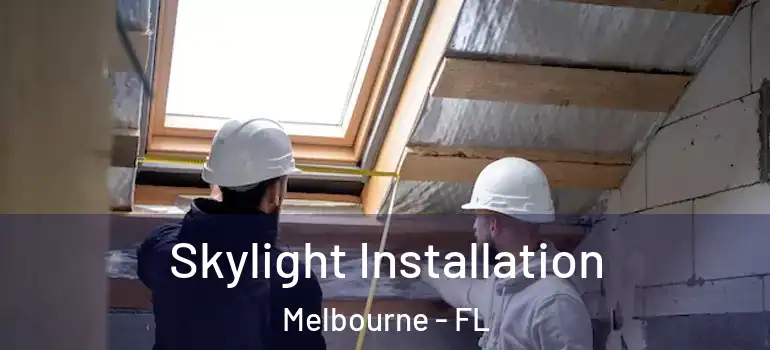  Skylight Installation Melbourne - FL